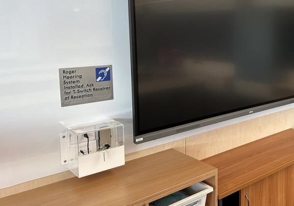 Professional hearing augmentation installation in Hobart school
